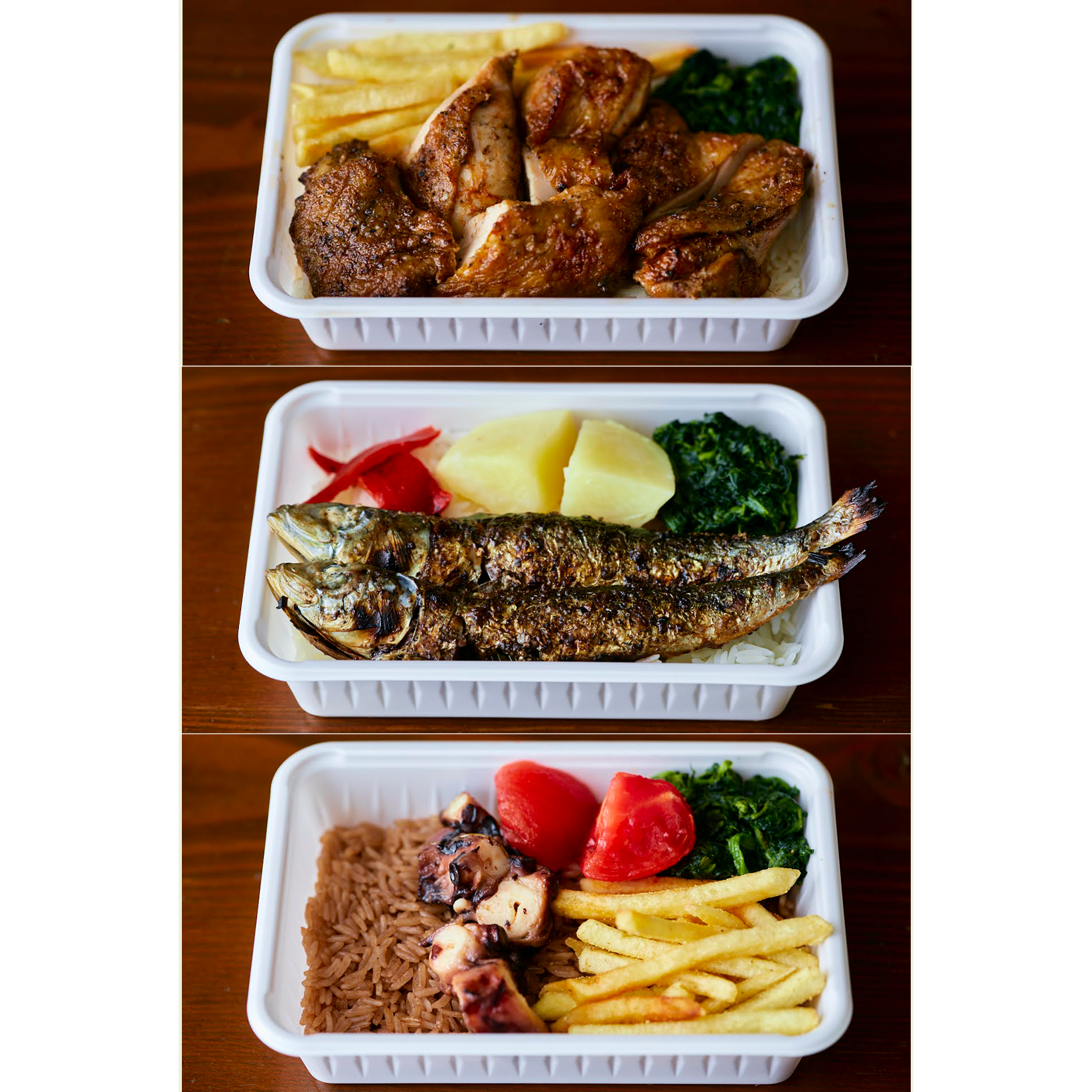 「クリスチアノ」の弁当3種