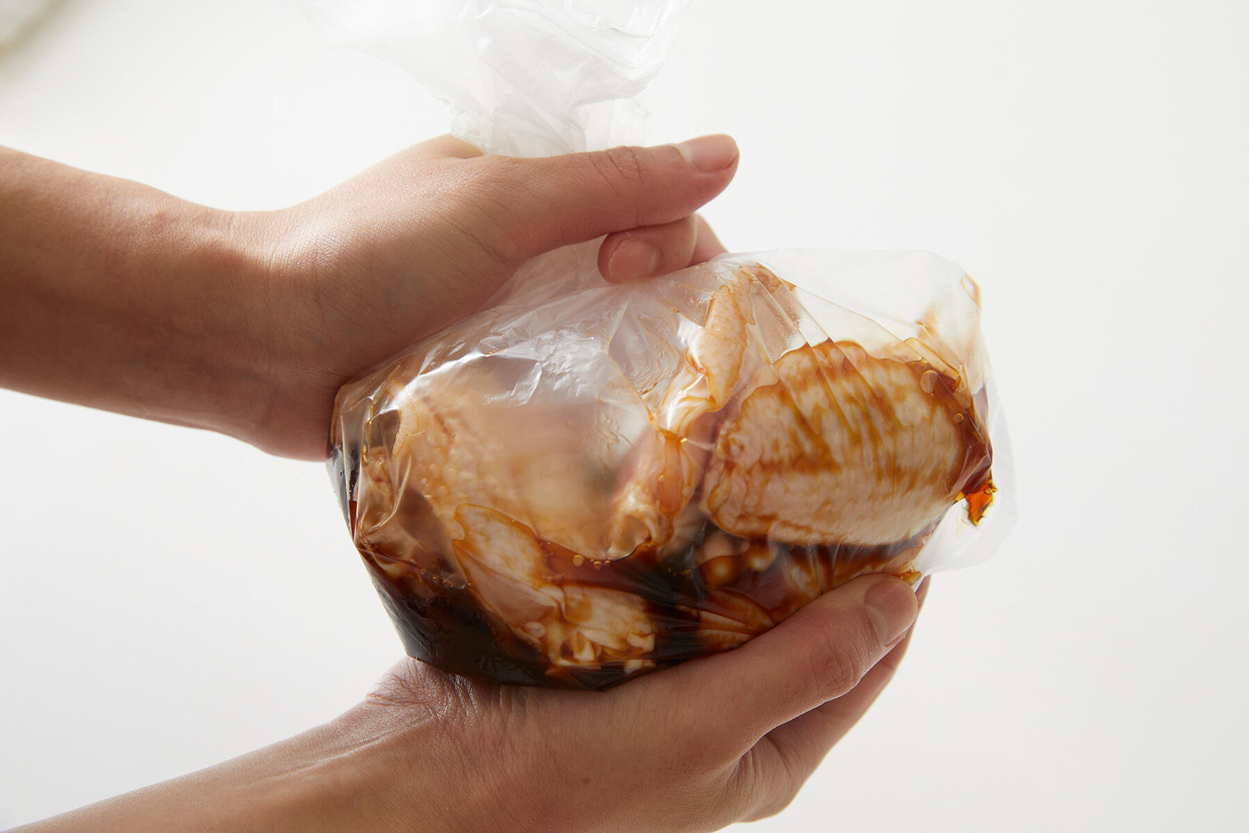 合わせダレに漬ける