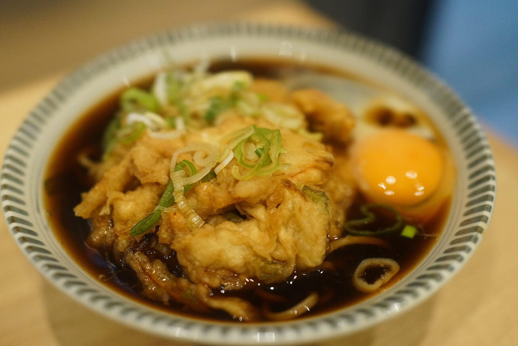 「天玉そば」 440円。