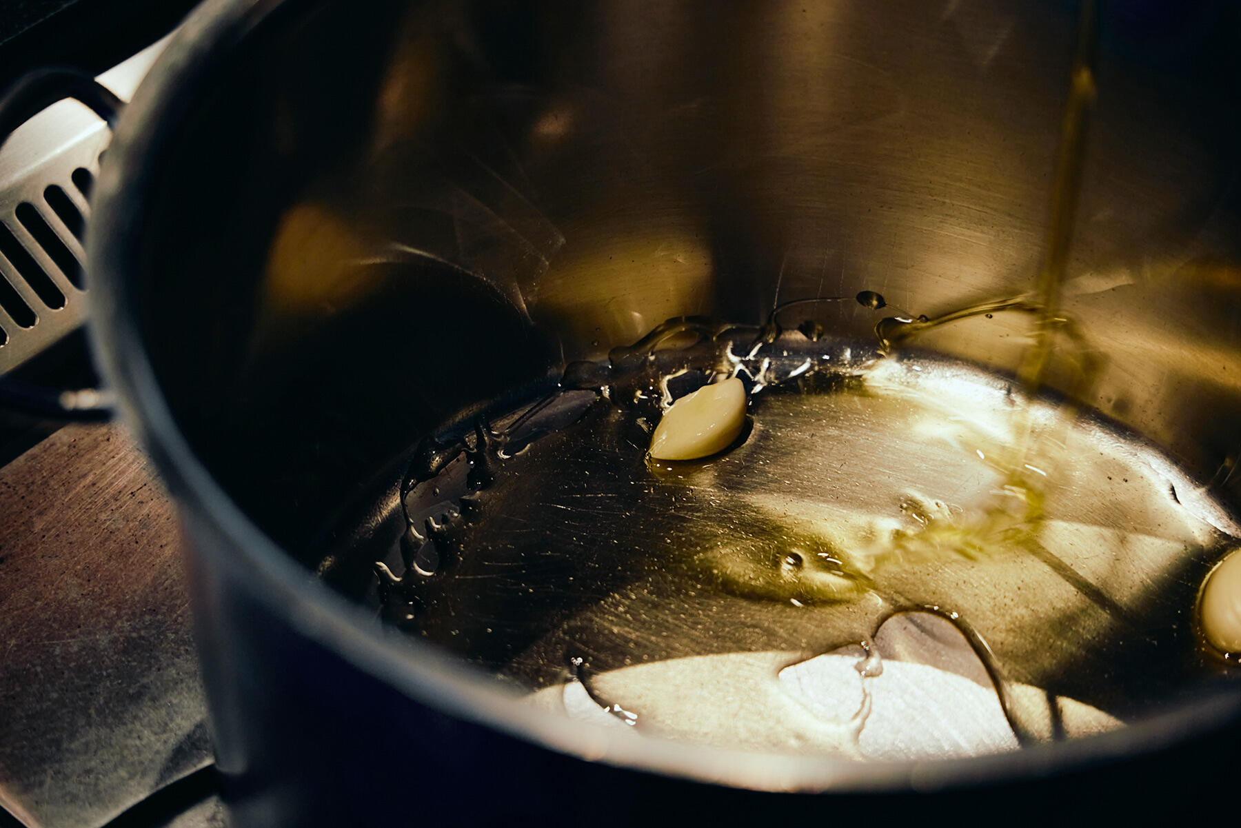 にんにくの香りを立たせる