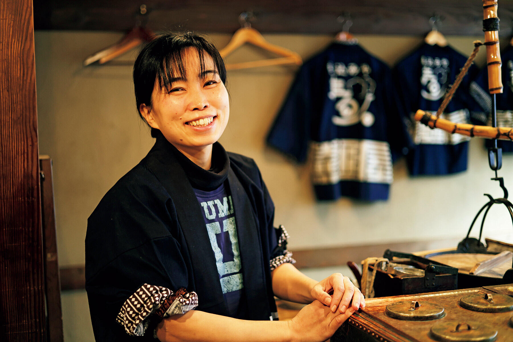 店主の秋長喜実子さん