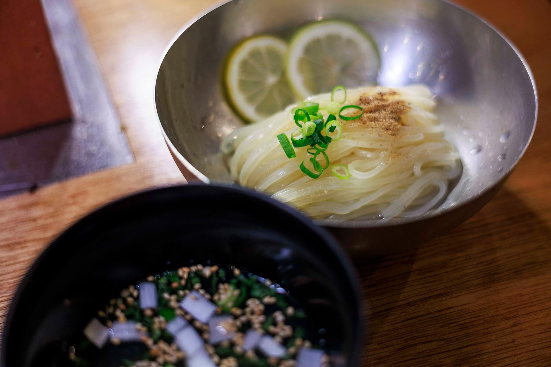 青唐辛子冷つけ麺