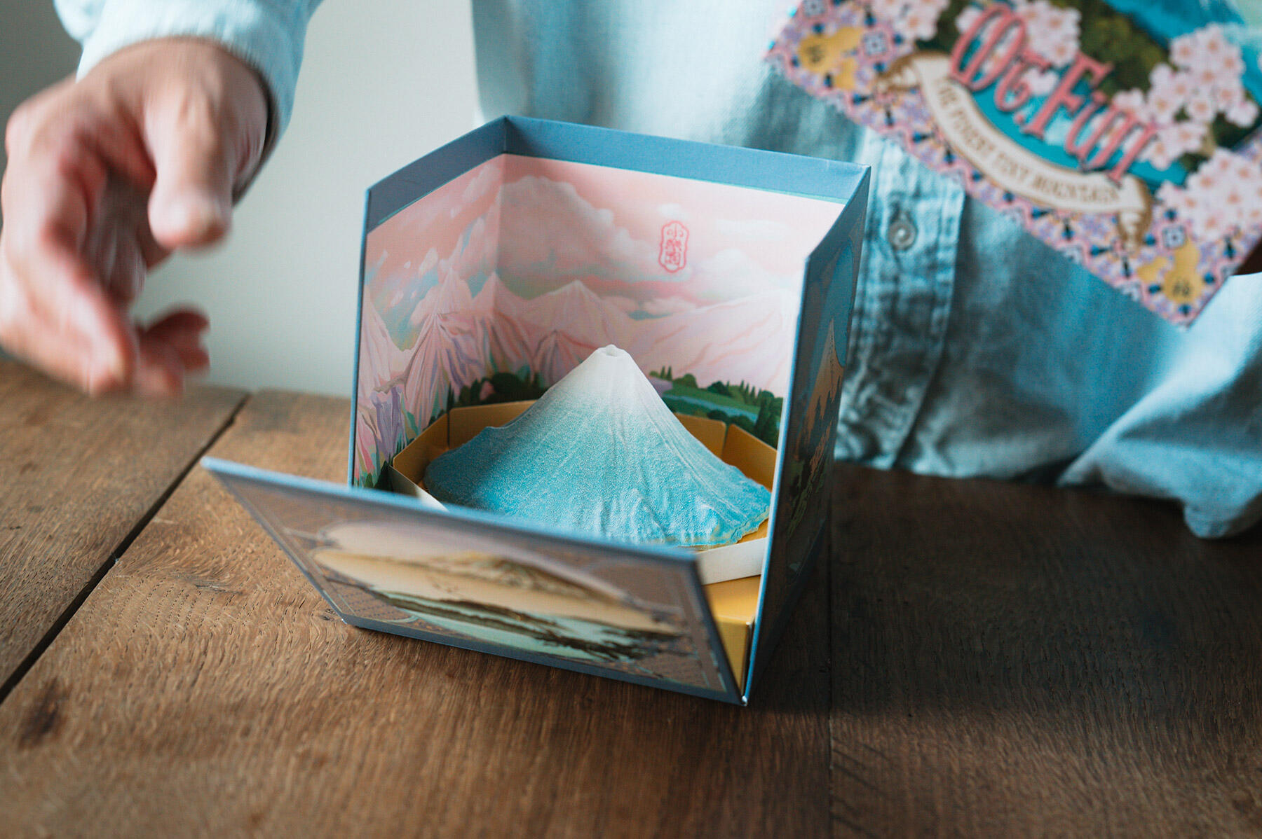 山菓子 富士山（春）