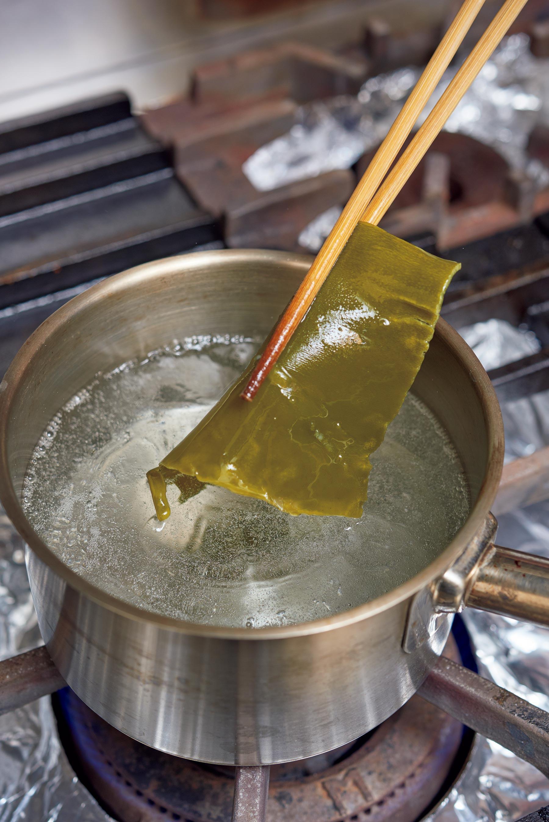 一番だしだしをとる