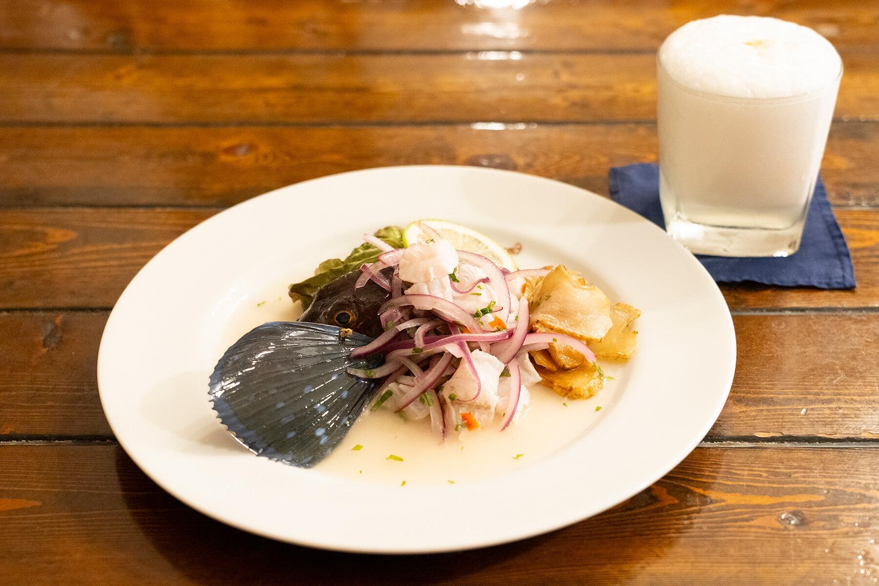 ホウボウのセビーチェ