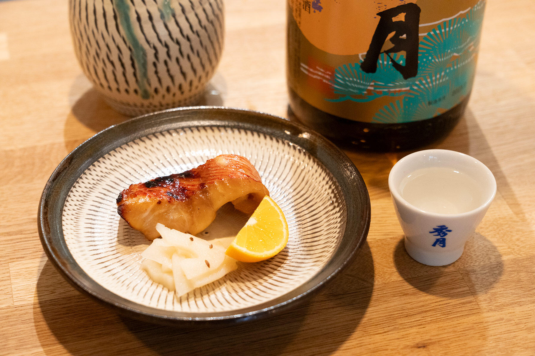 金目鯛の柚庵焼き