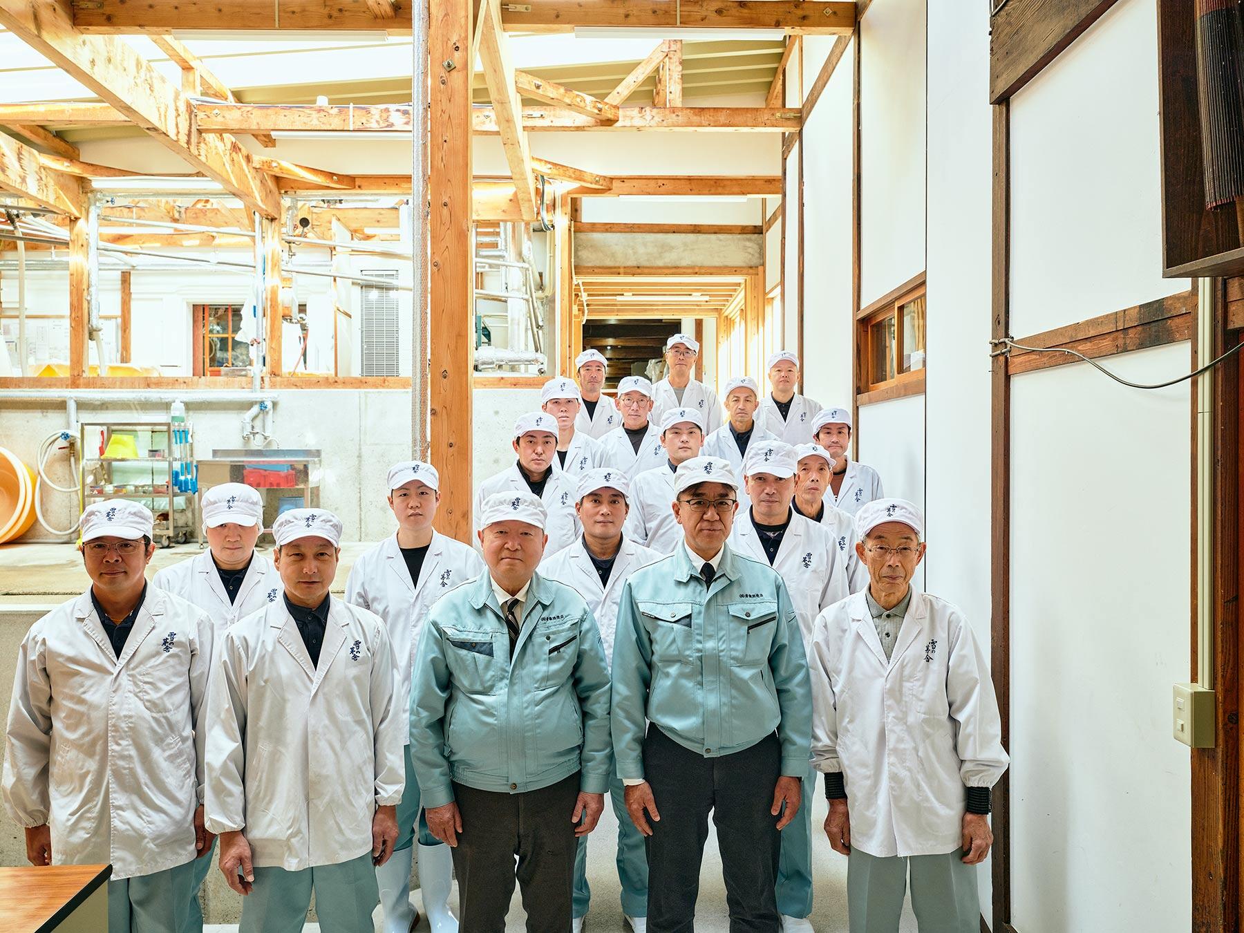 蔵人たちが勢揃い