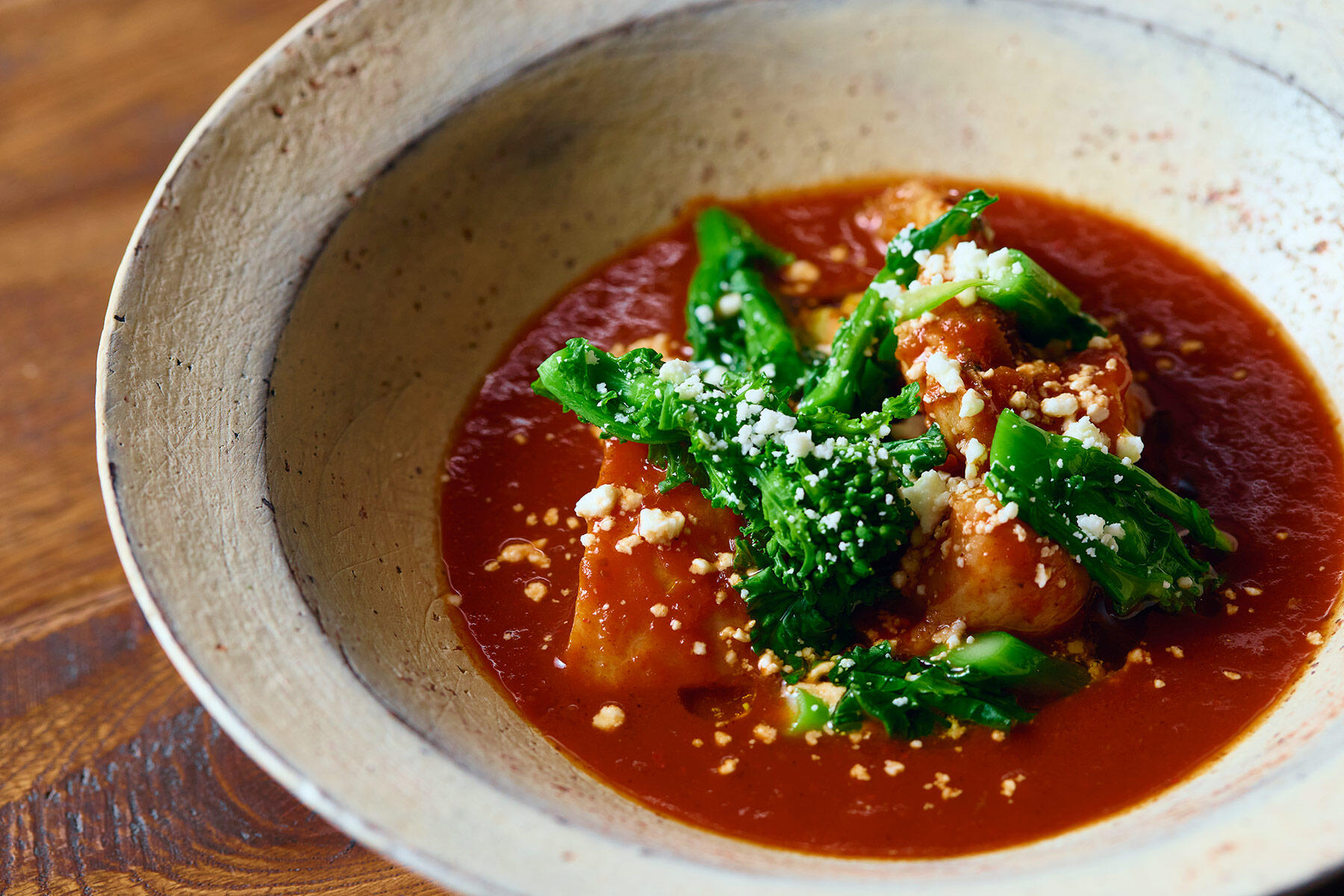 近江牛のホルモン メヌードスープ