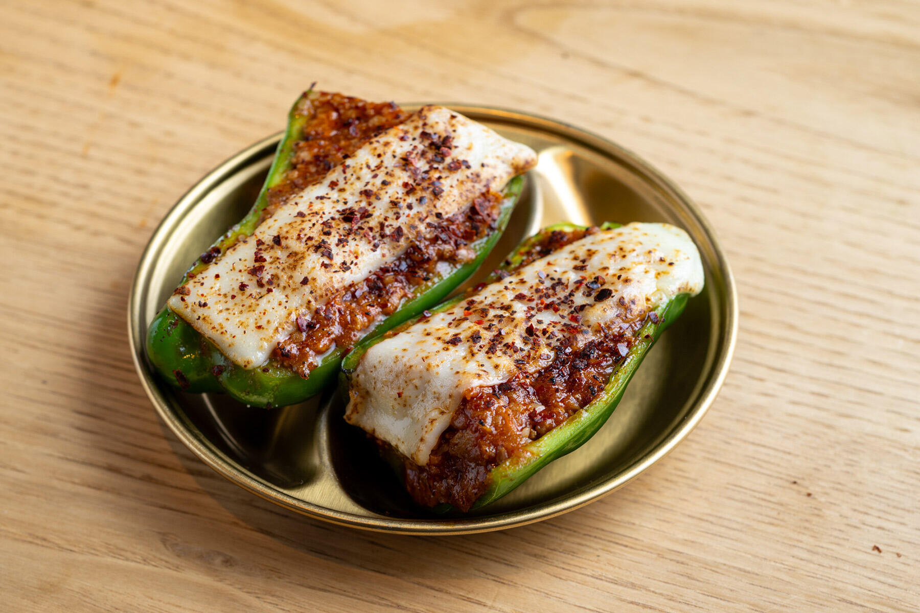 パリパリピーマン　カンナムスタイル　680円