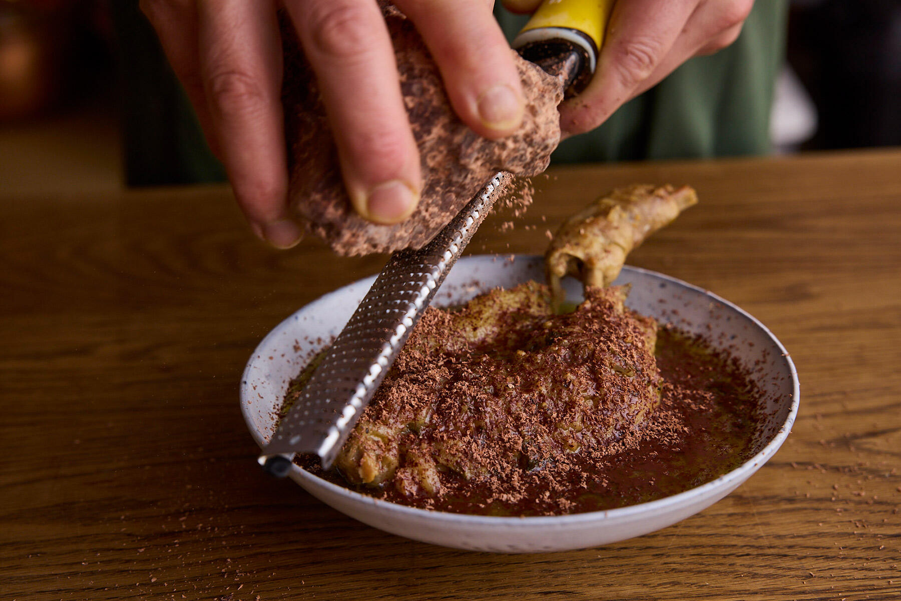 アマゾンカカオをかけたら出来上がり