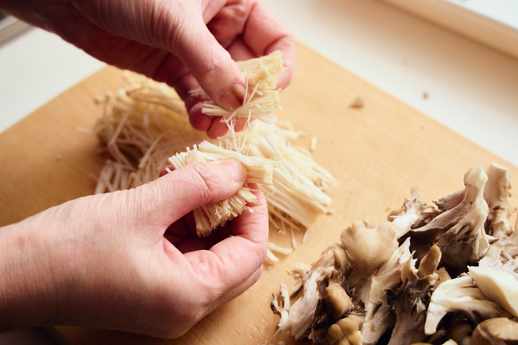 塩きのこをつくる①