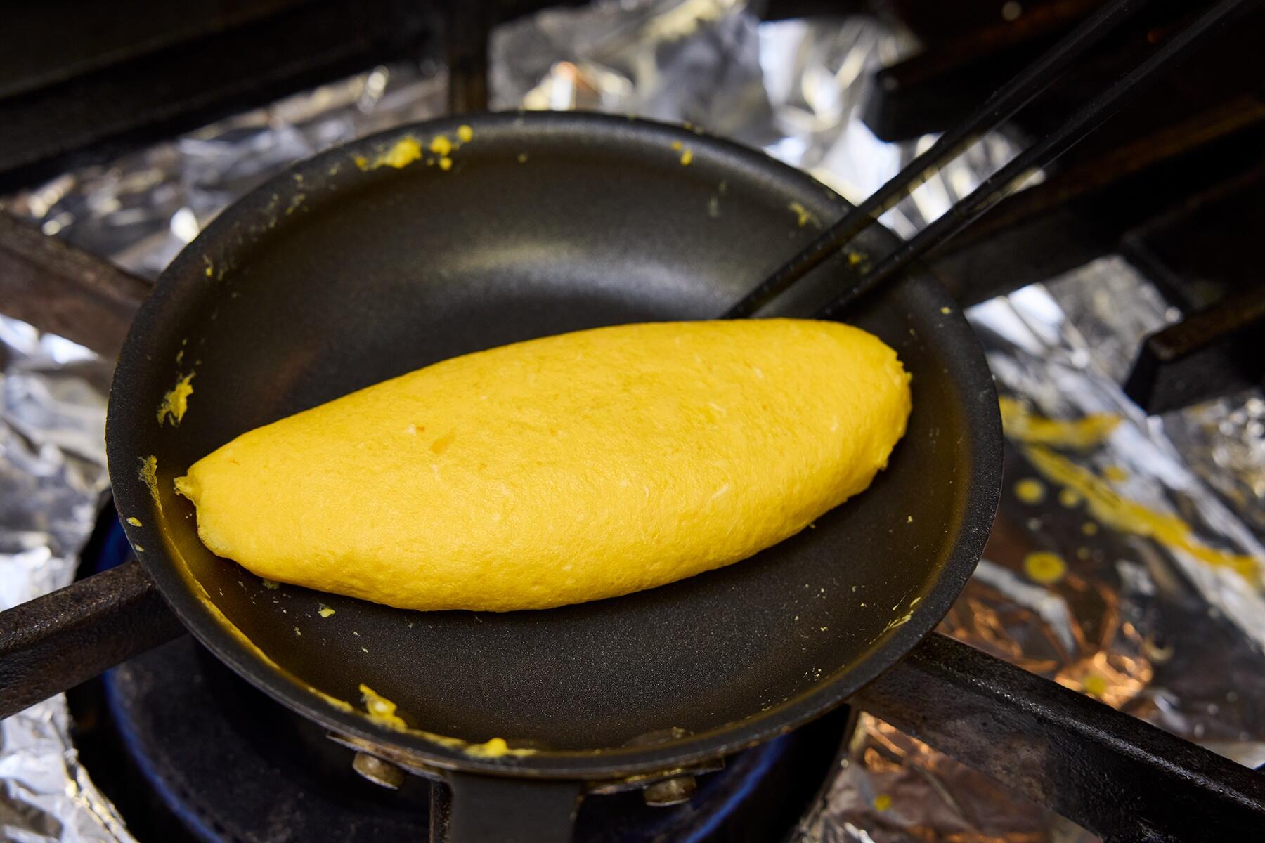 オムレツをつくる②