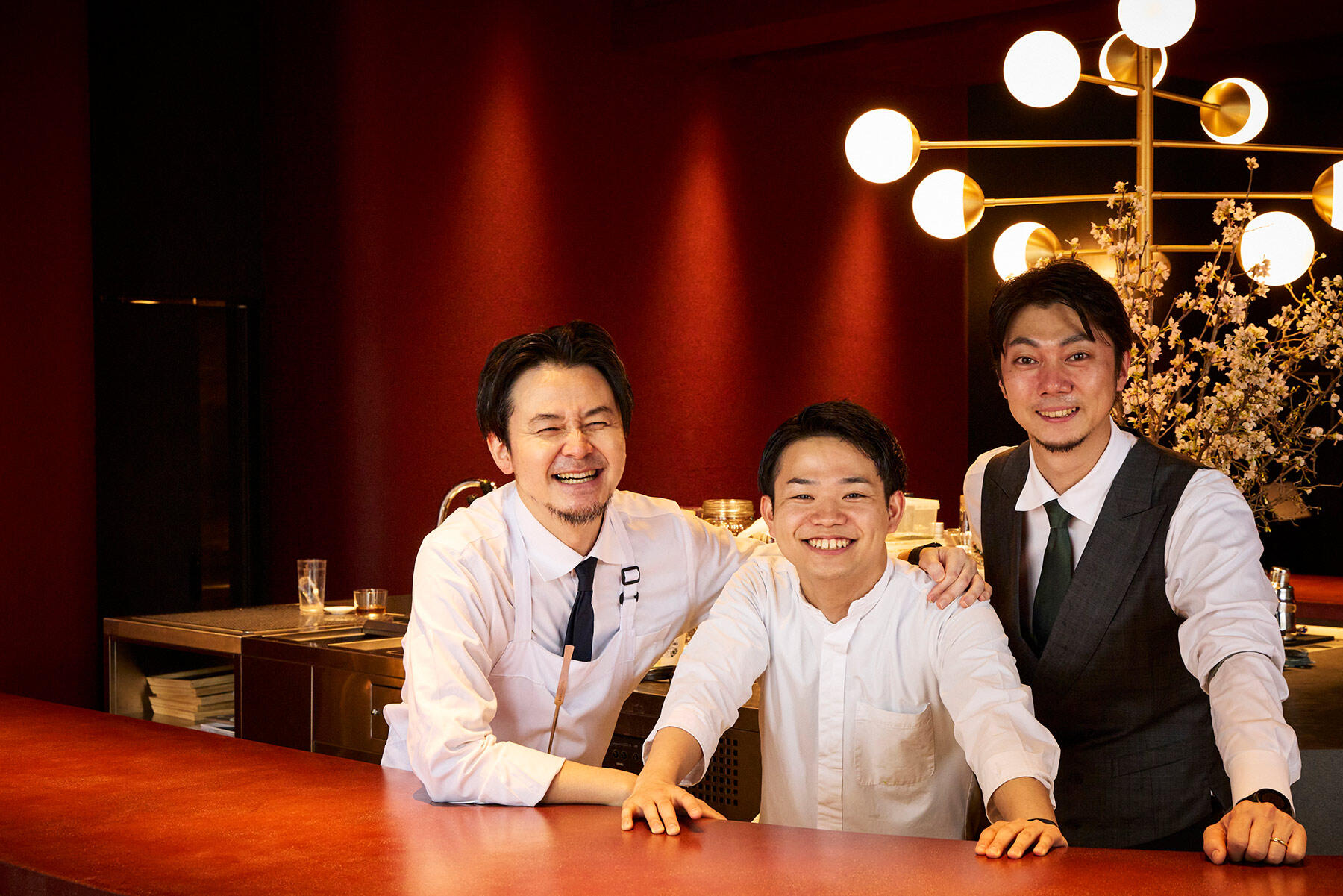 3名の集合カット