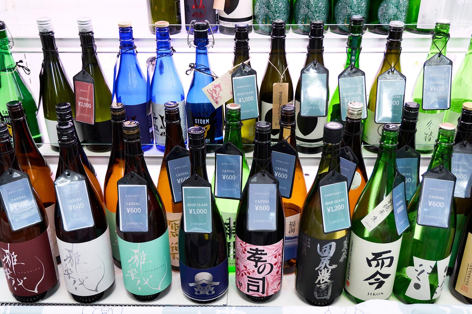 「IMADEYA」精鋭の日本酒が一堂に集結！