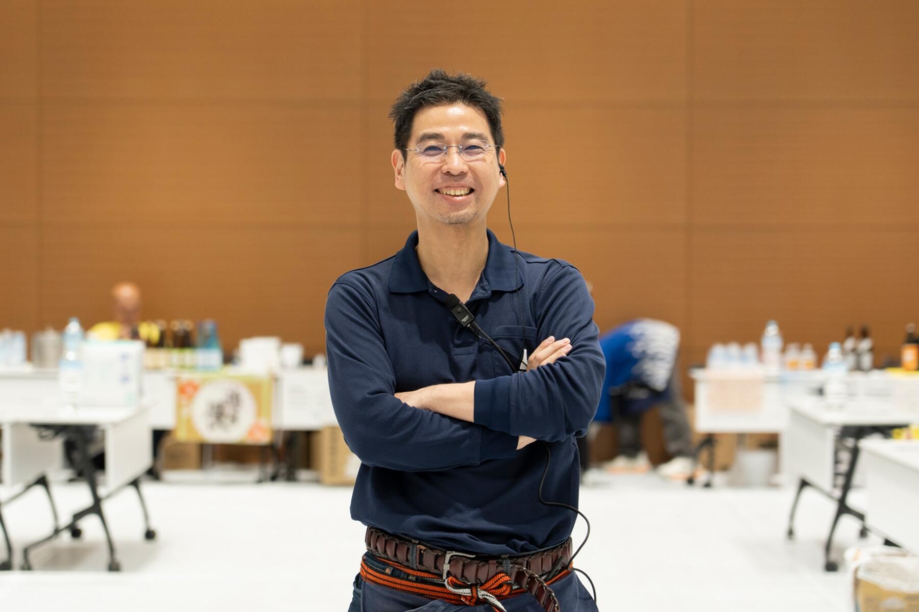 コセド酒店、専務取締役の米盛茂樹さん