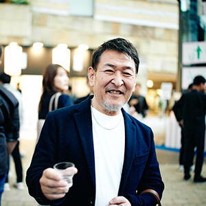 来場者の堀口さん