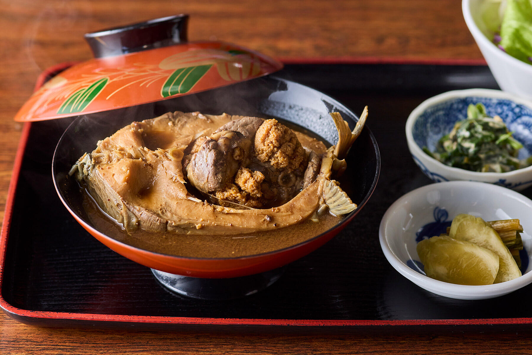 佐久鯉の鯉こく定食