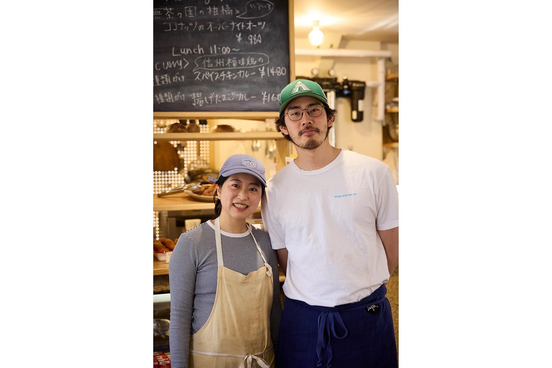 高橋今日子さん、夫の主馬さん