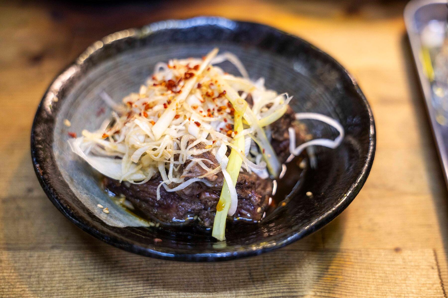 牛タンねぎポン酢