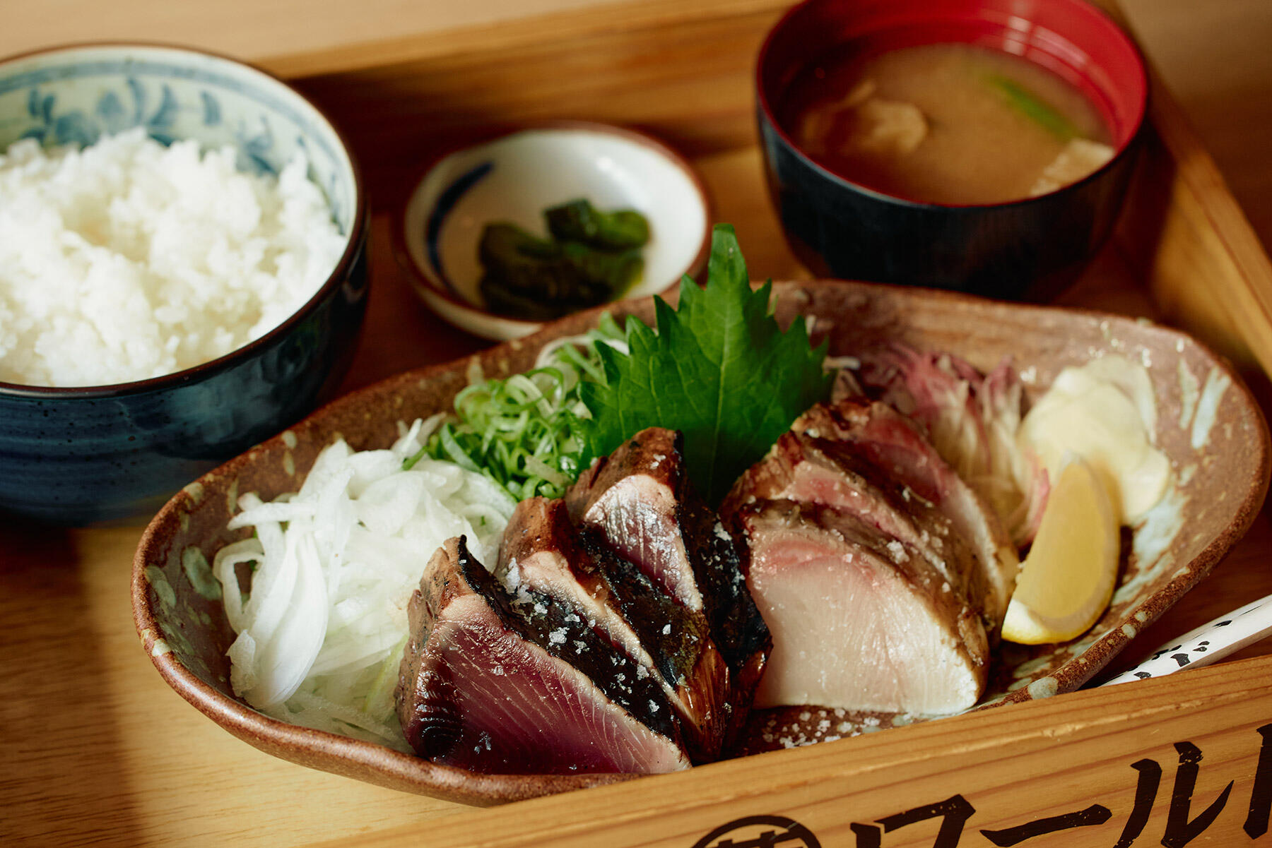 鰹の藁焼き