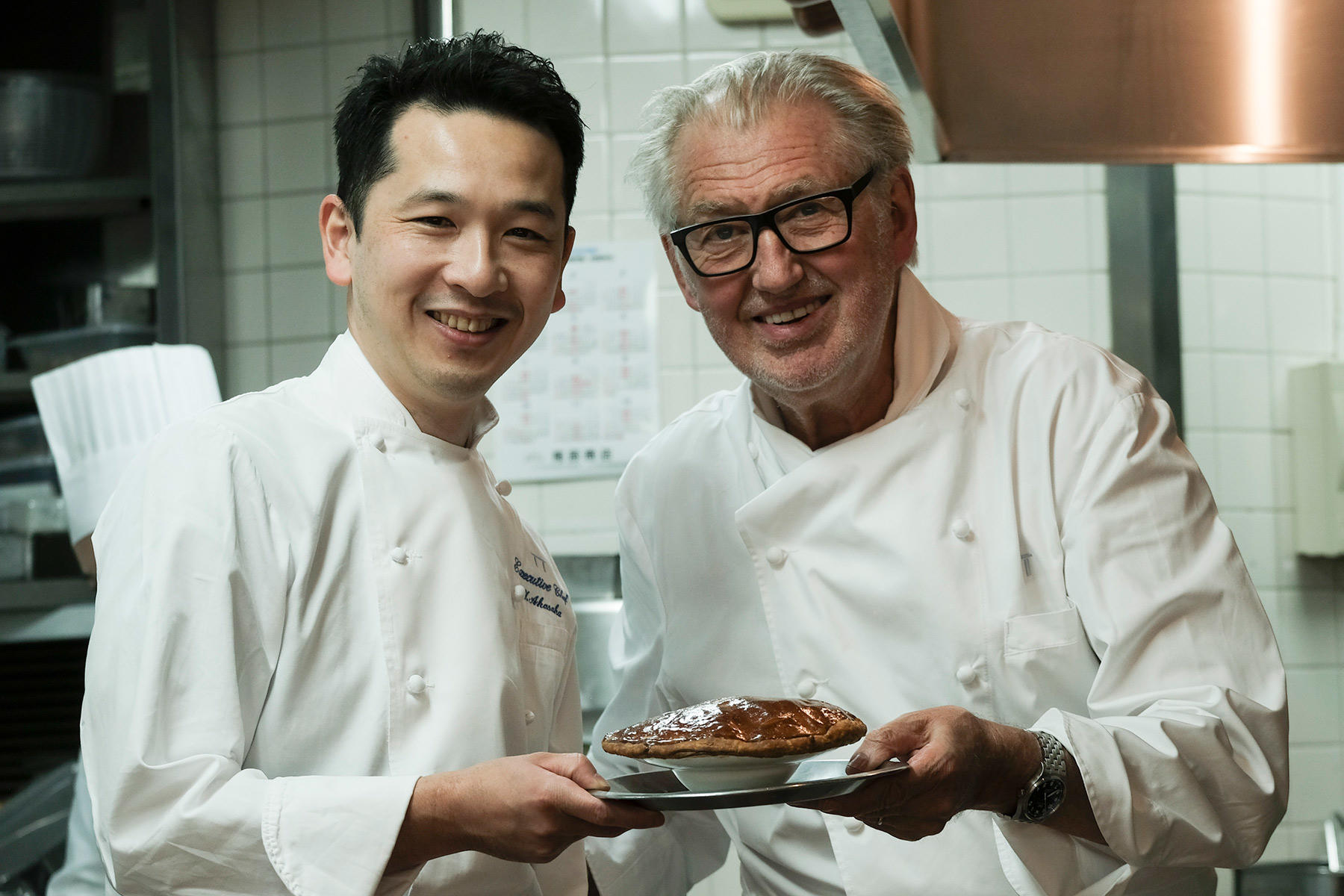 ガニェール氏と赤坂氏