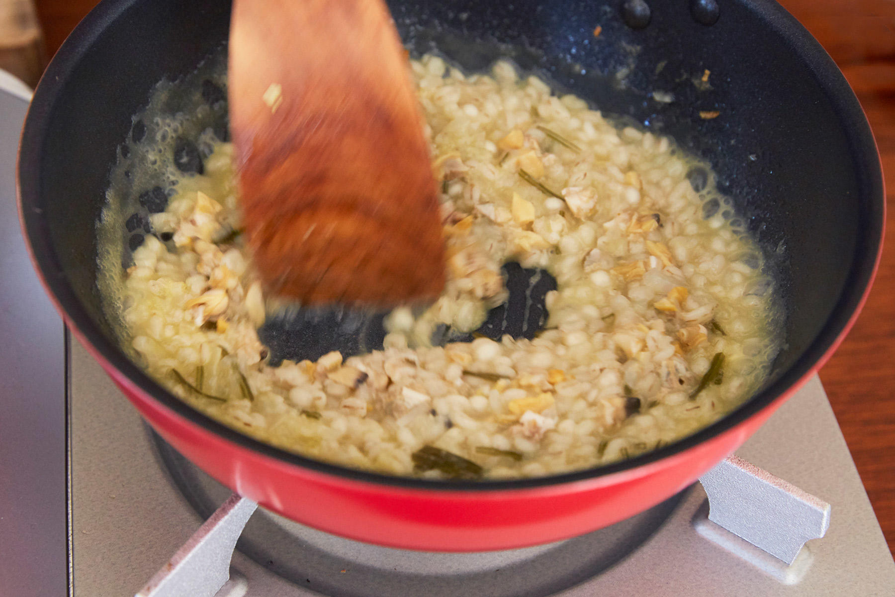 具のアサリは最後に加えて