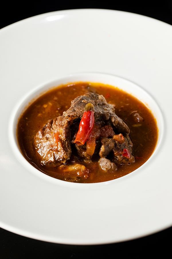 イベリコ豚中落ちカルビのアラビアータ