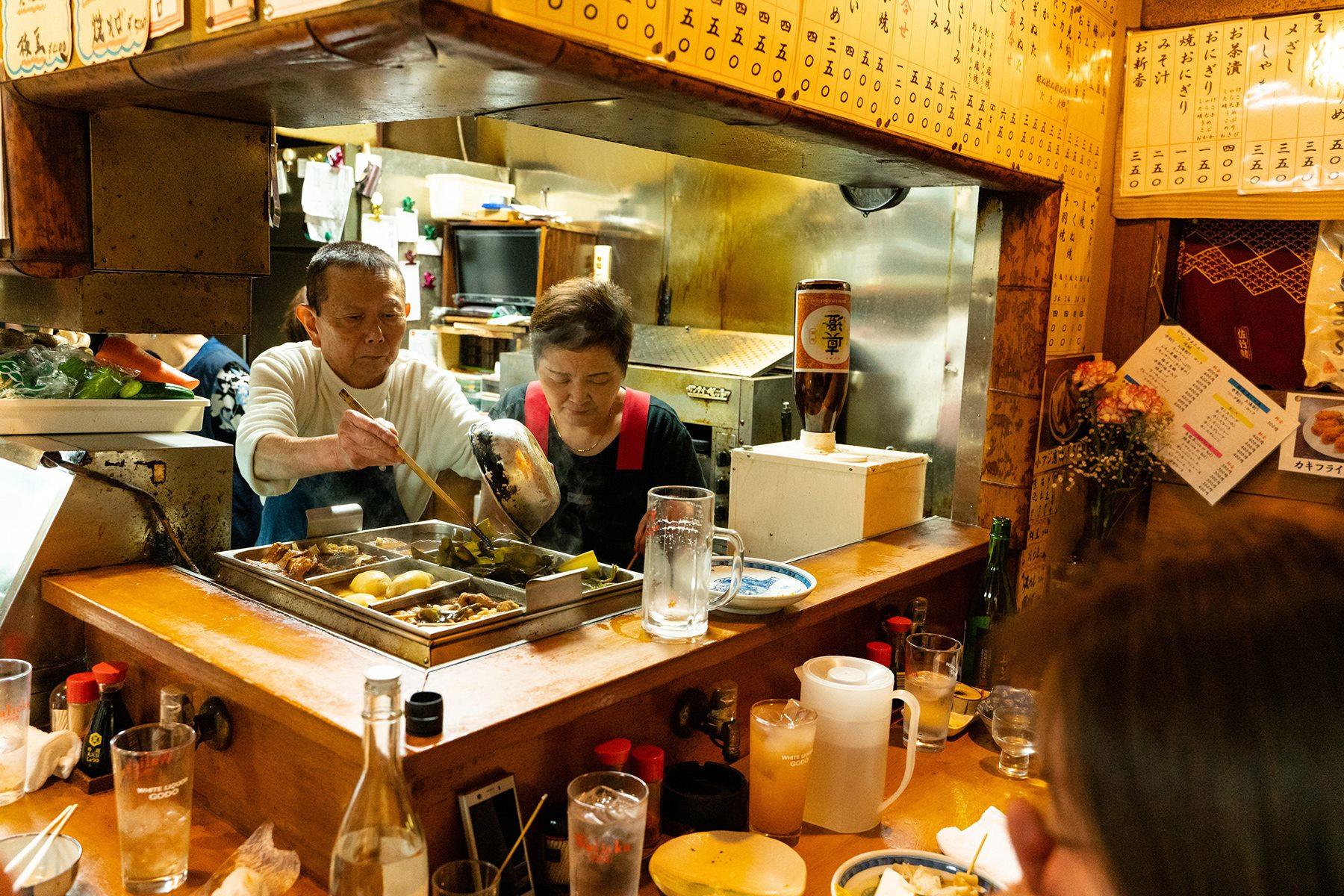 マスターとママ