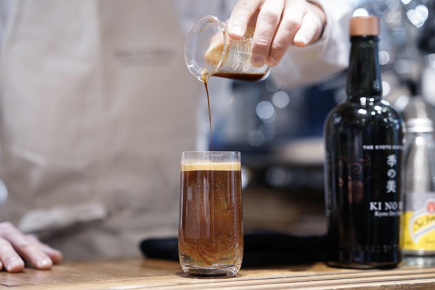 一番よく出るエスプレッソジントニックは、繊細な味わい。