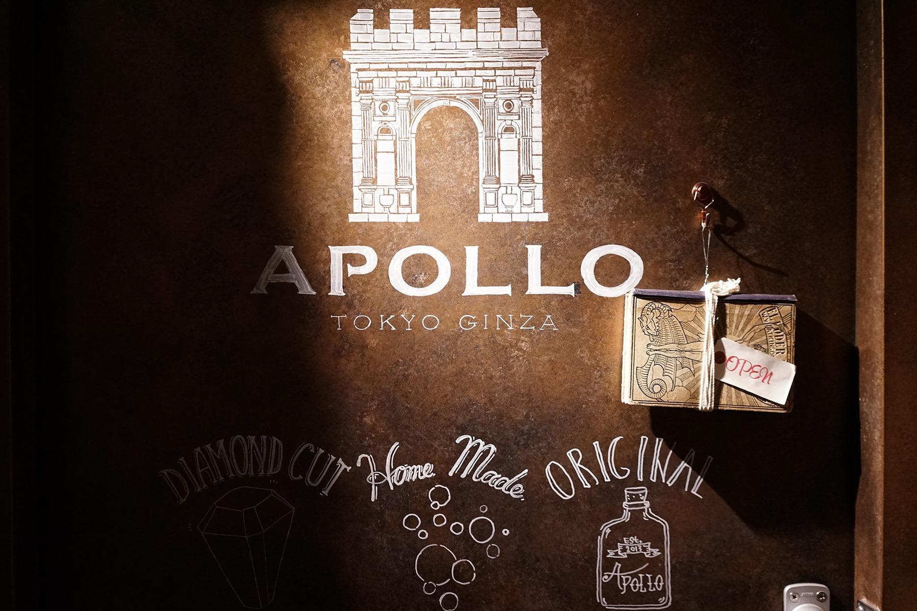 店名は成功への登竜門、ニューヨークのアポロシアターにちなむ。「バーという世界の入り口になれば」という想いが込められている。
