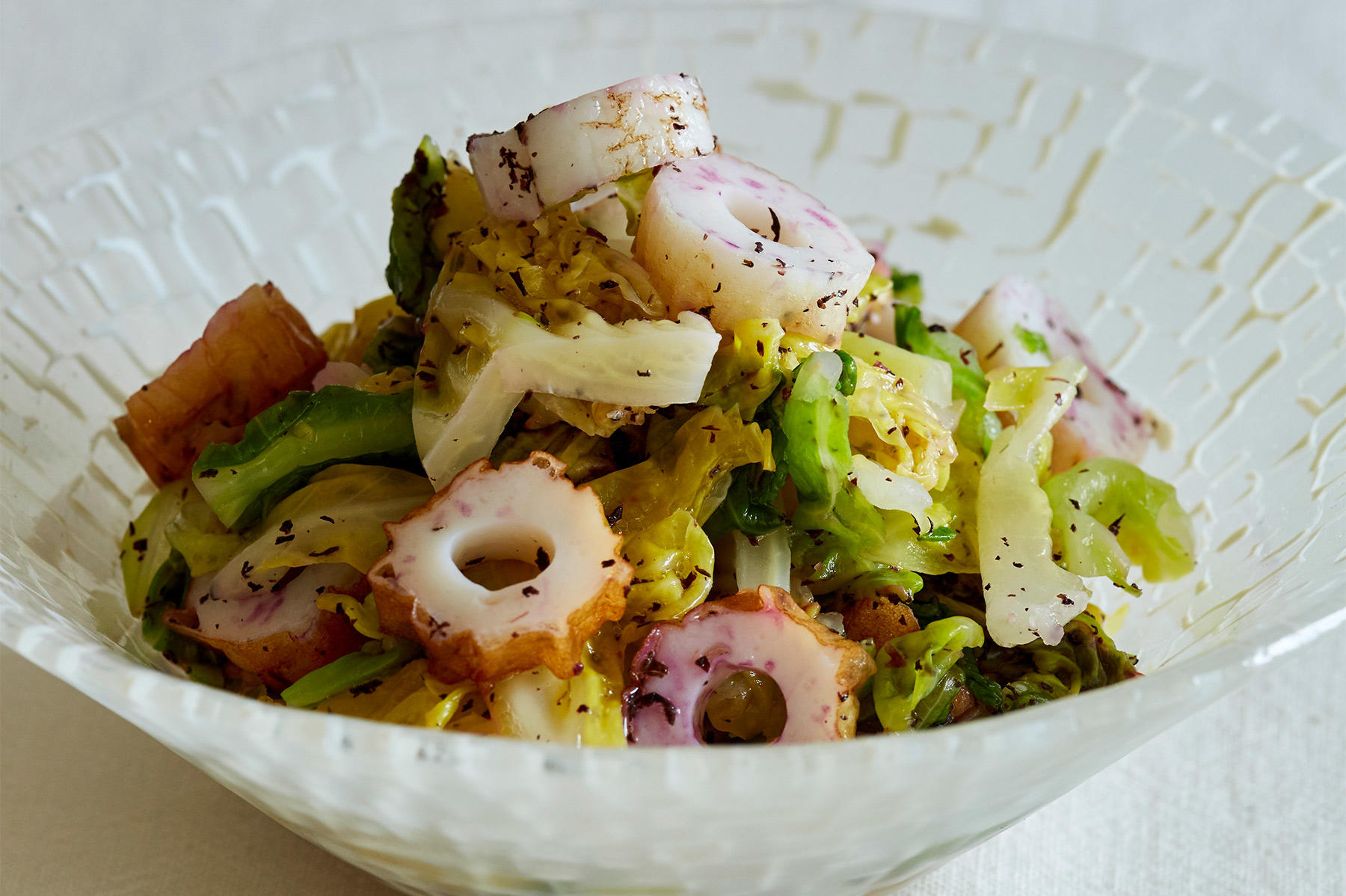 キャベツのゆかり和え