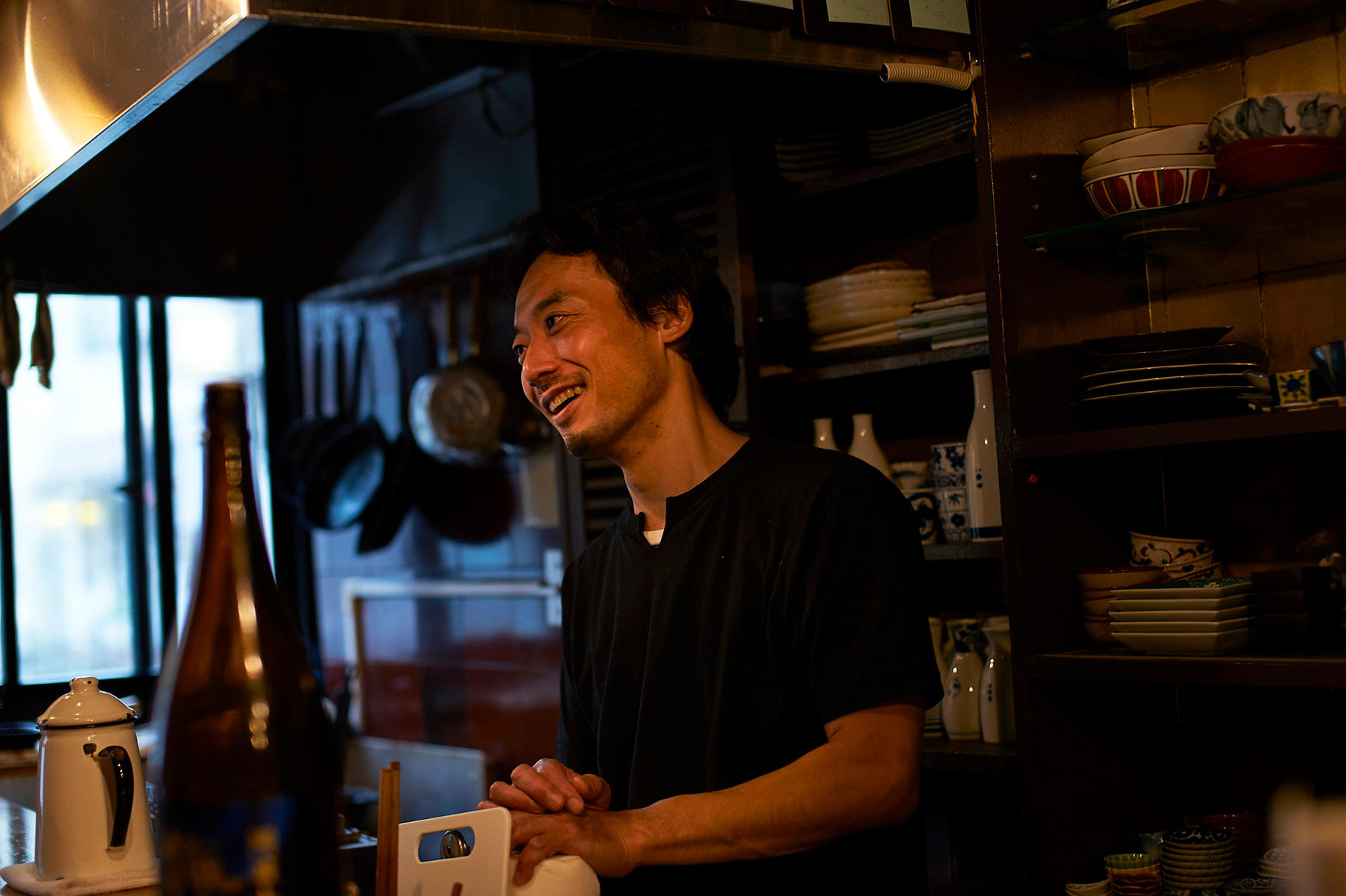 店主の谷口賢一さん