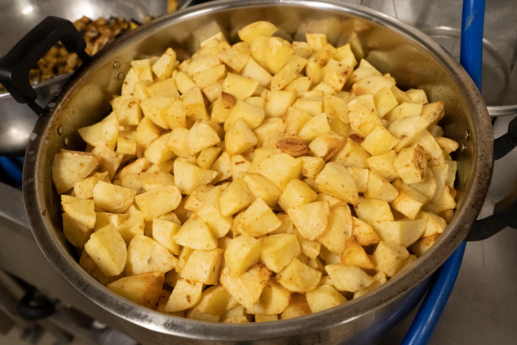 大量のじゃがいも