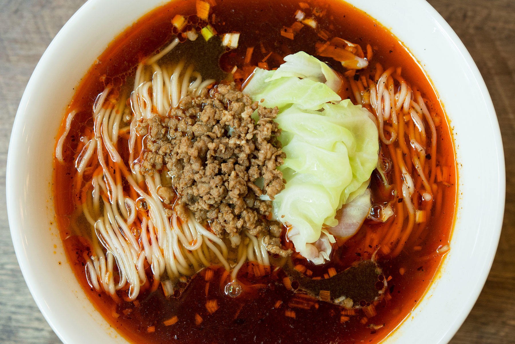 黒酢と辣油のサンラーメン 四川家庭料理 中洞 の三皿目 四川家庭料理 中洞 の十皿 公式 Dancyu ダンチュウ