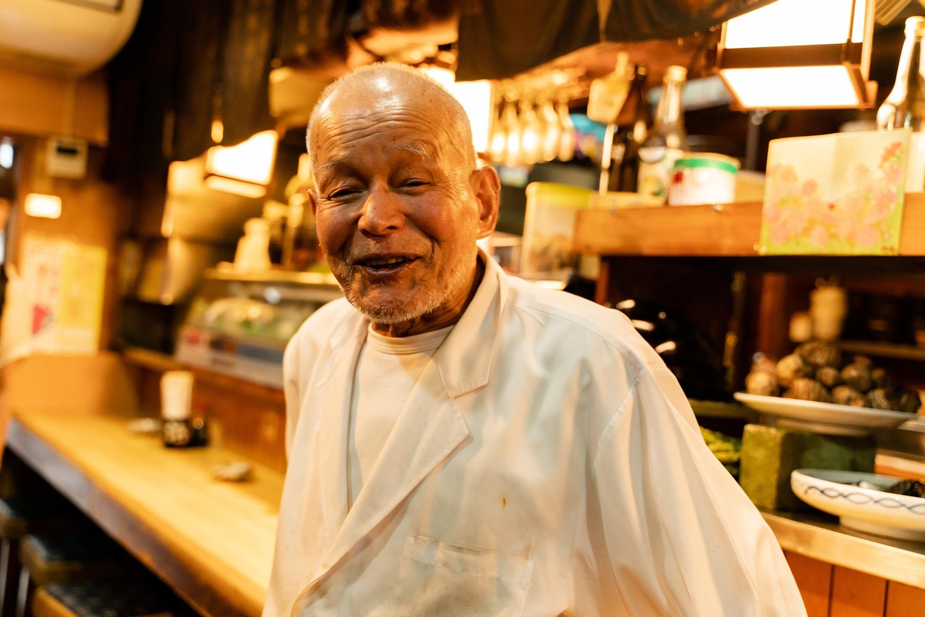 店主のおじいさま