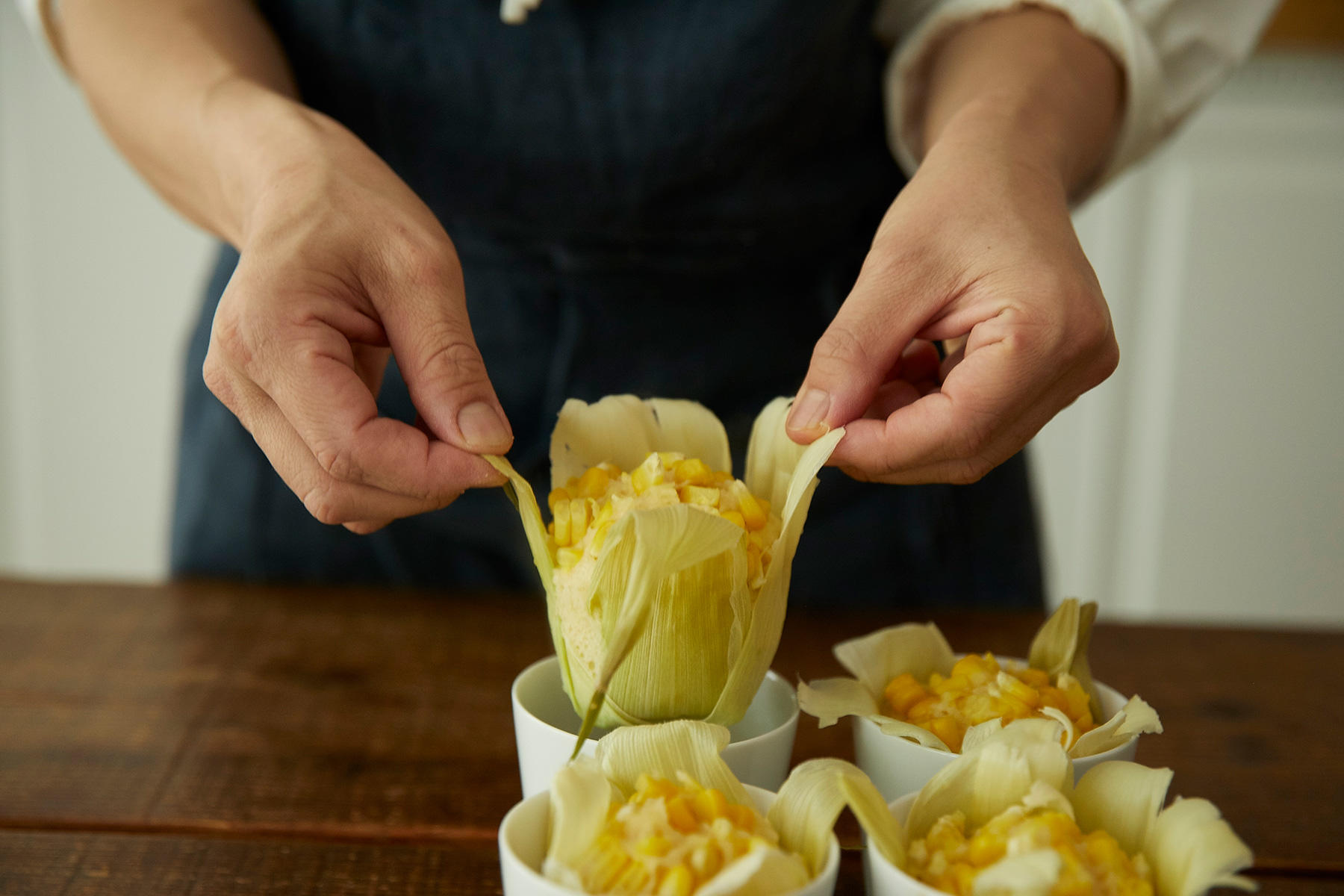 カップから外す