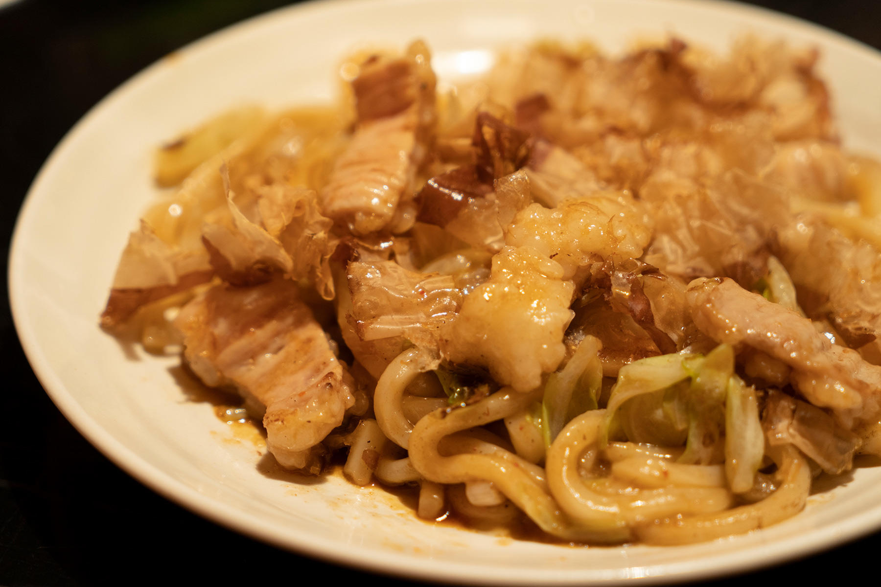 ホルモンうどん