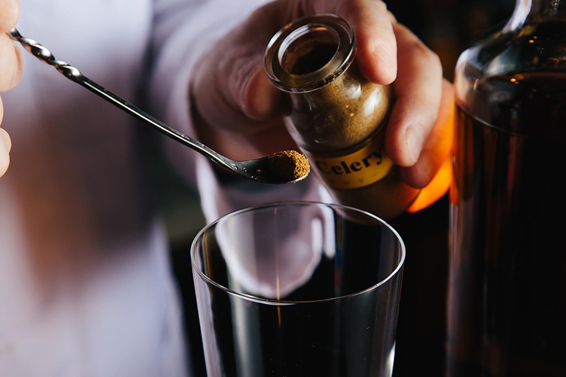 インド原産のセロリを粉末にしたもの