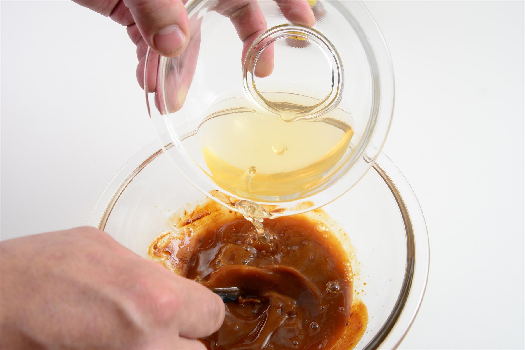 最後にだしを加える