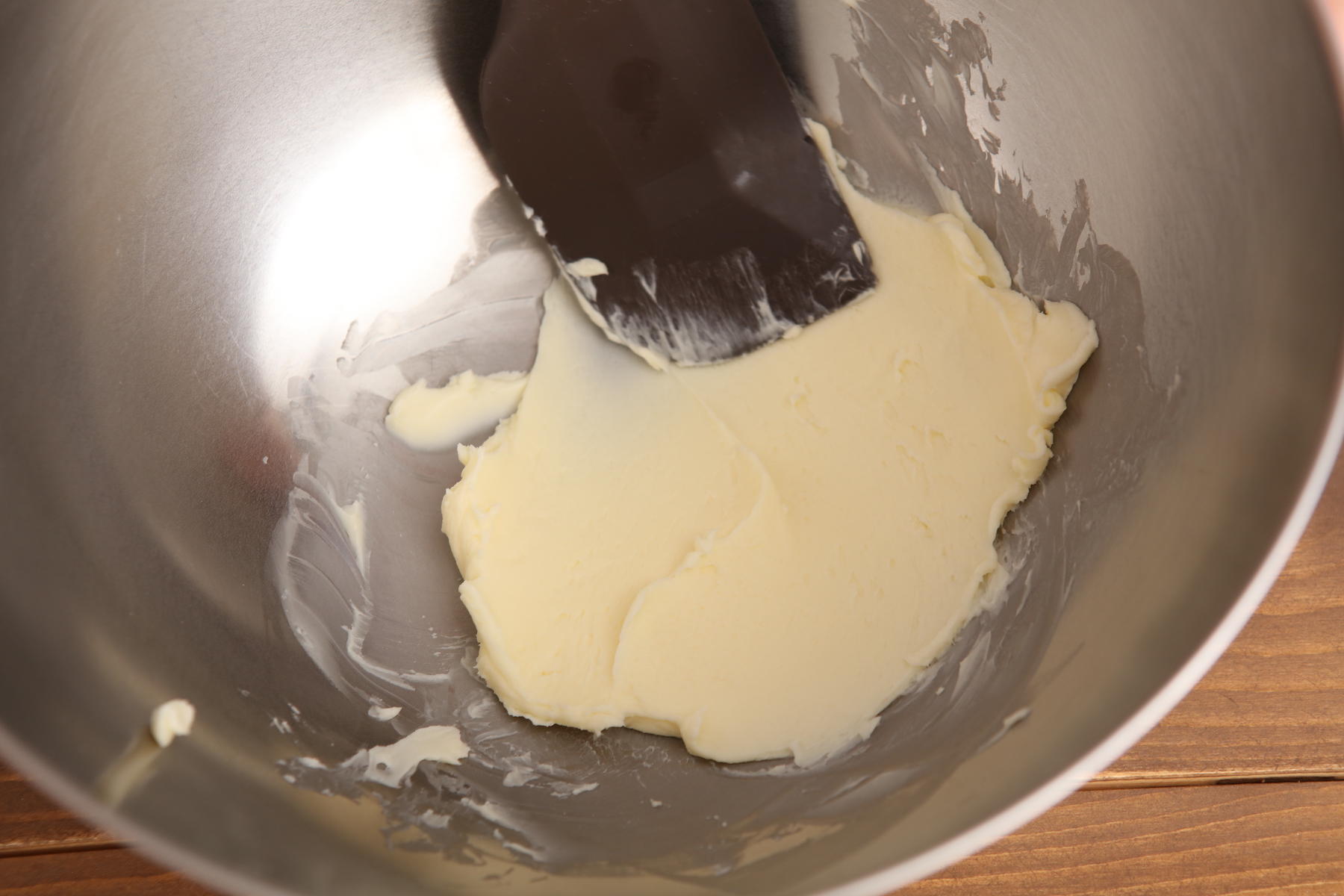 バターを練る