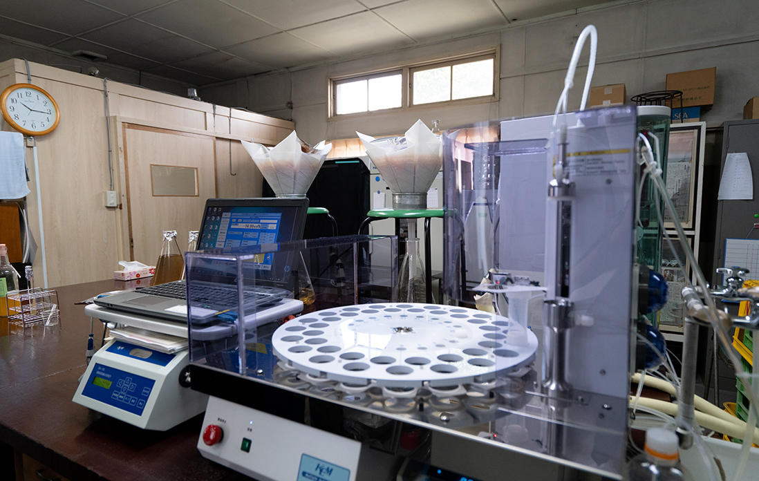 熊本酵母の培養研究室