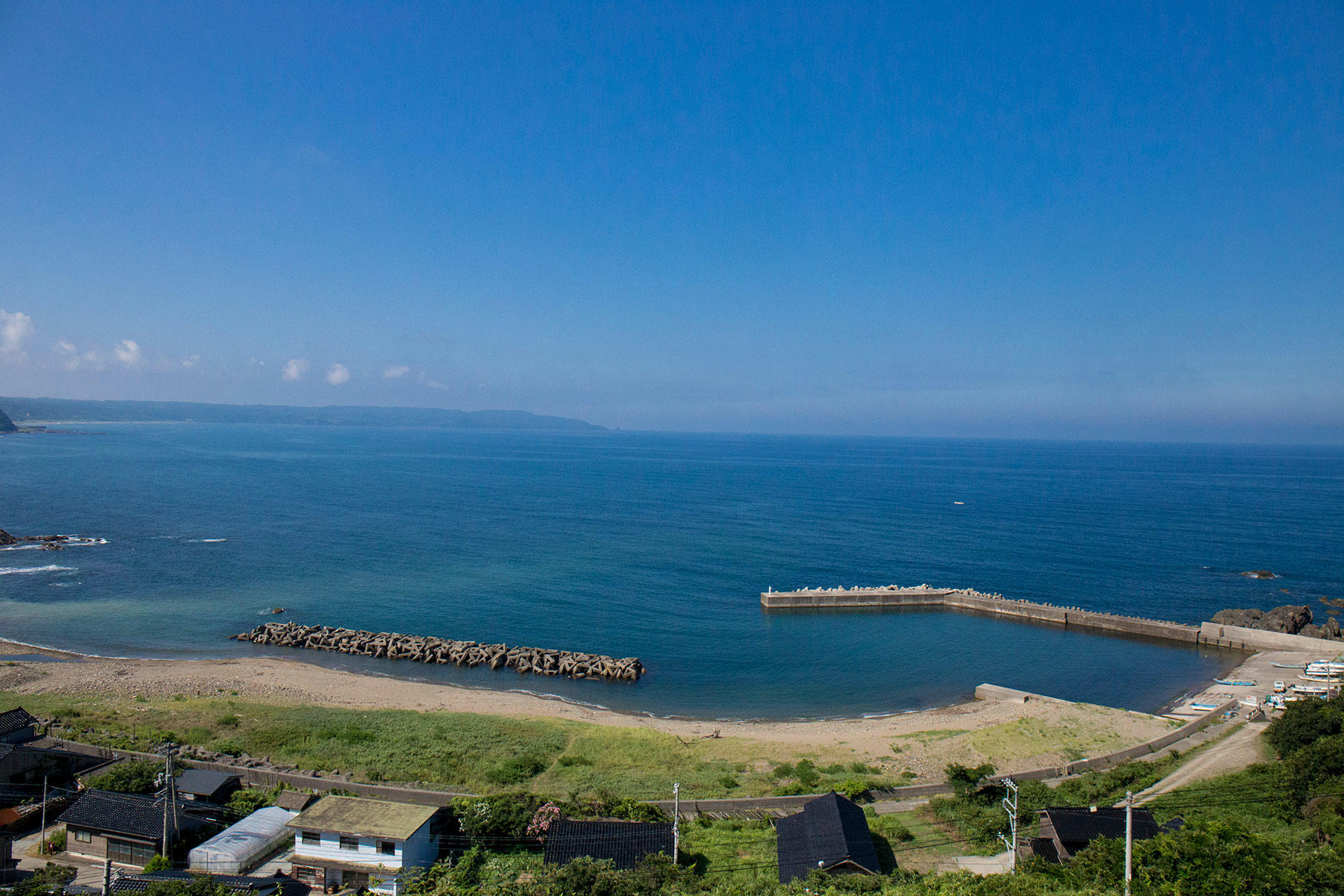 西三川小学校からの眺め