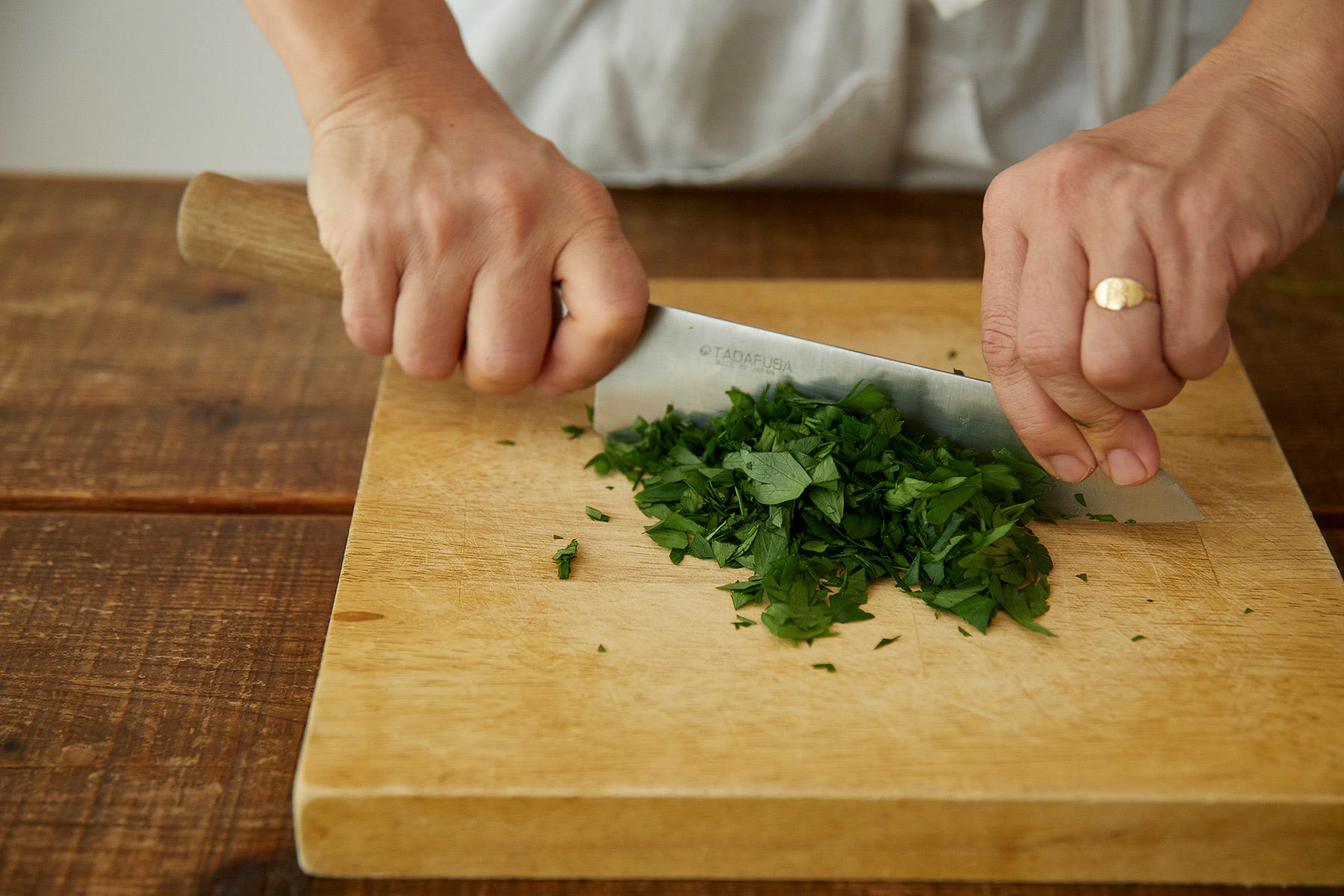 サルサヴェルデをつくる