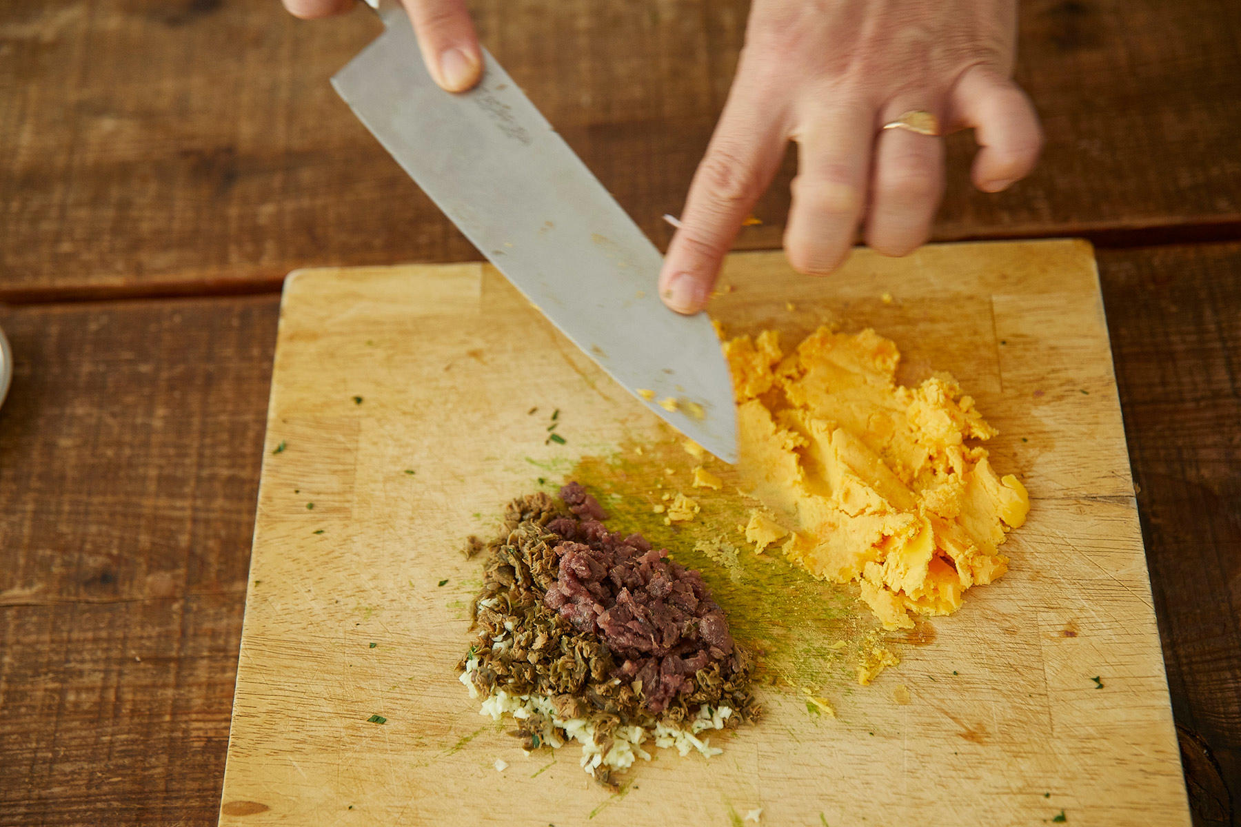 サルサヴェルデをつくる