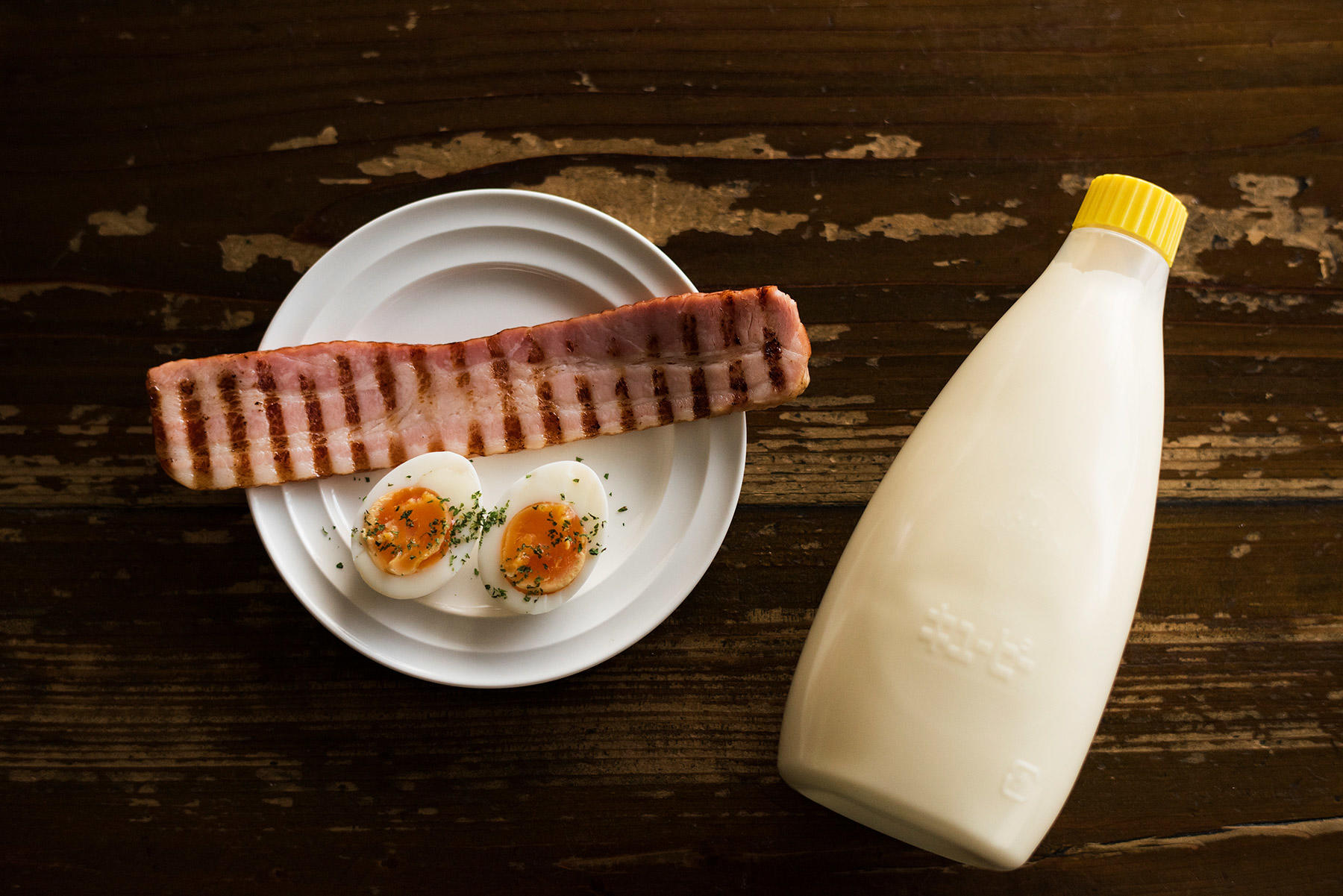 厚切りベーコンセット