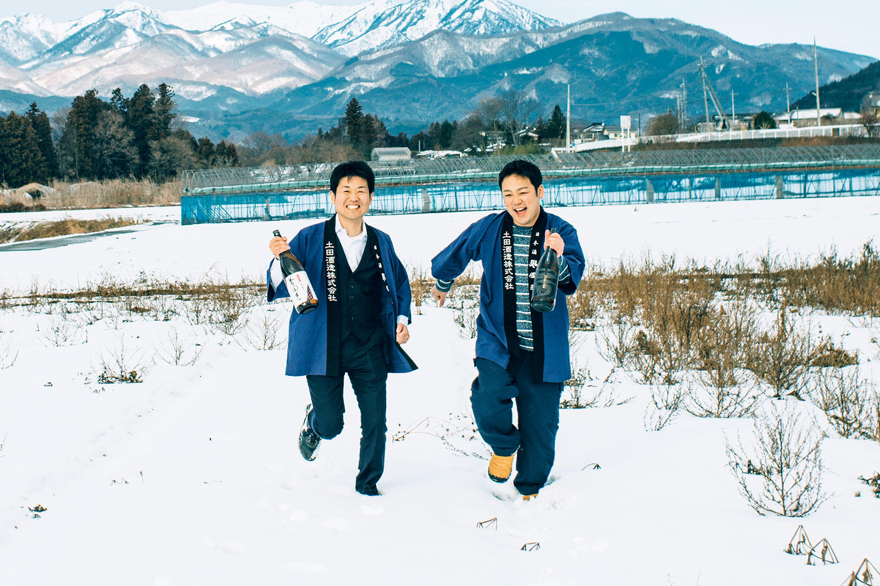 星野元希杜氏、土田祐士蔵元