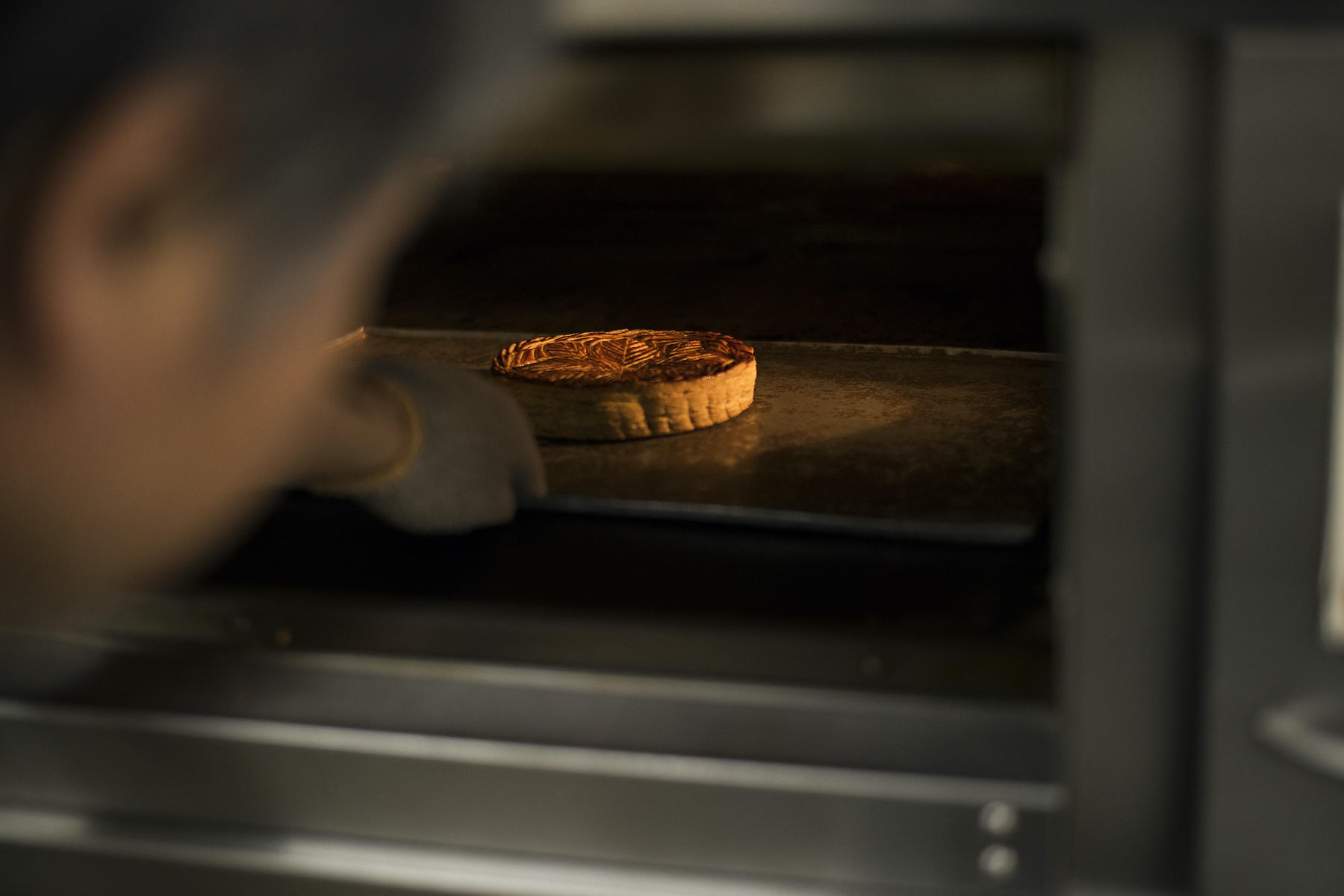 オーブンで焼く