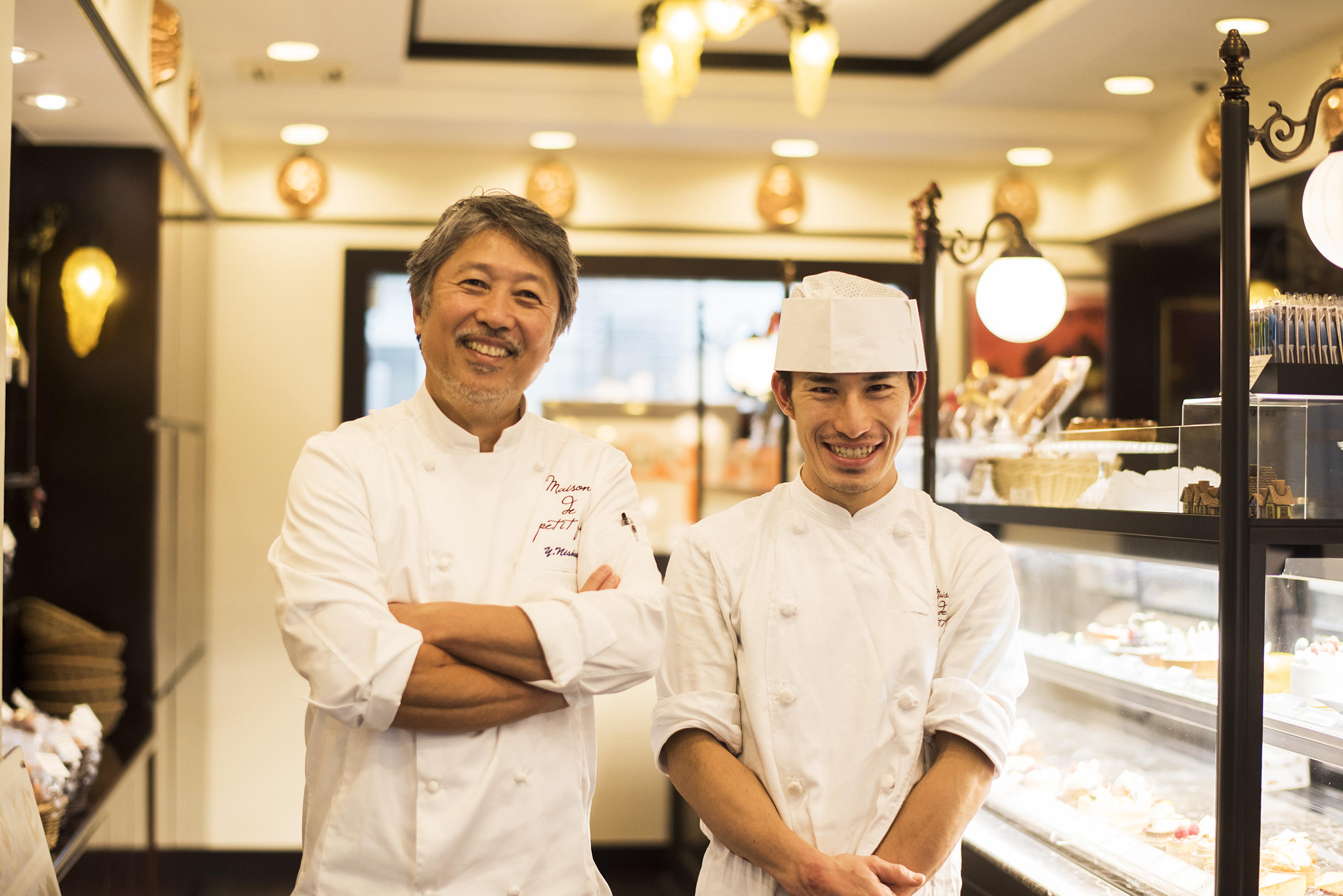 西野之朗さんと三浦一将さん