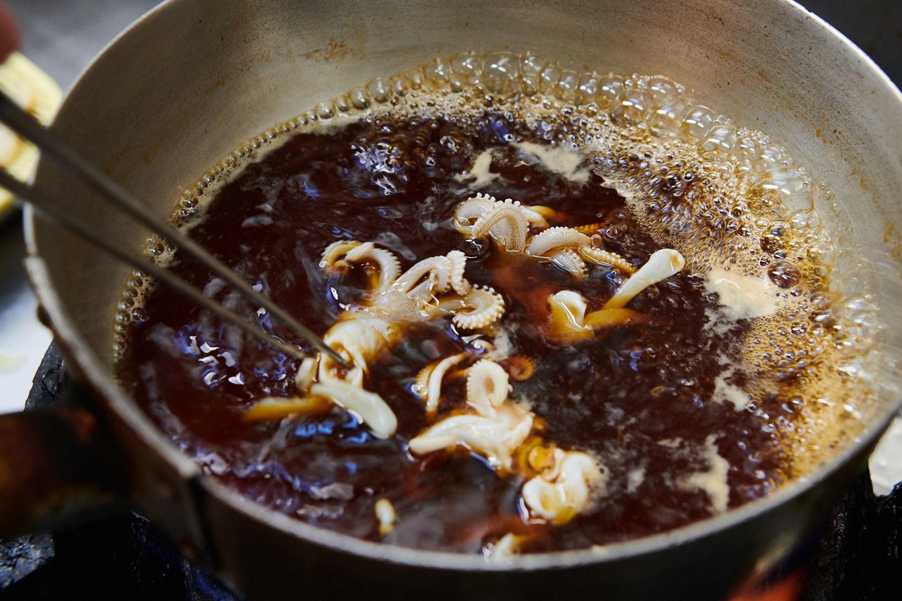 いかを煮る