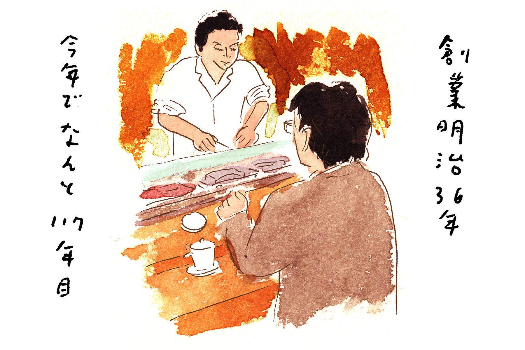 寿司屋飲みで大人の階段を昇る 東京 浅草 紀文寿司 前編 大竹聡さんの 代に教えたい 酒場案内 公式 Dancyu ダンチュウ